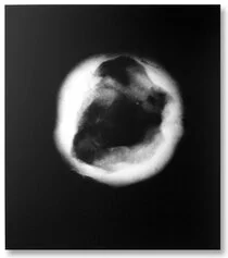 Nataly Maier, 2000, Vuoto palla 10, radiografia su dibond 102 x 106 cm
