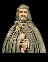 Niccolò dell’Arca
Busto di san Domenico di Guzmán, 1474-75
Terracotta con tracce di pittura, cm 80 x 67 x 45
Fondazione Cavallini Sgarbi