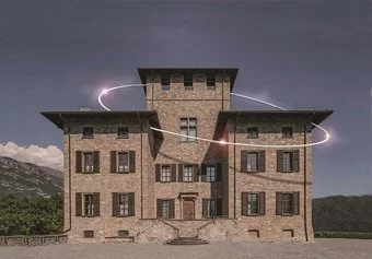 ORBITA, Massimo Uberti, Castello Gamba (rendering progetto)
