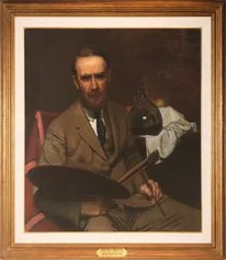 Oscar Ghiglia, Autoritratto, 1920, Olio su tela, Gallerie degli Uffizi bassa