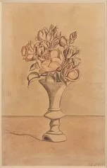 Giorgio Morandi
Fiori, 1918 (P. 1918/5)
acquerello su carta
41 x 29 cm 
Collezione Antonio e Matilde Catanese
© Giorgio Morandi by SIAE, 2022