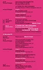 Parma Film Festival,  programma (2)