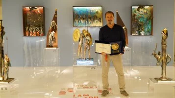 Carlo Zoli, Premio “Lorenzo il Magnifico” categoria ceramica   XIV Florence Biennale