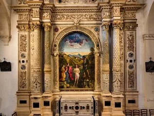 Giovanni Bellini, Battesimo di Cristo, Vicenza, Chiesa di Santa Corona