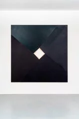 Sean Shanahan, Danza Macabra (1) , 2022, olio su MDF, 180 x 180 cm, Ph. Luca Casonato