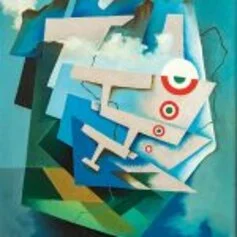 Tullio Crali: Ali tricolori, 1932 olio su tavola, cm 72 × 55,5 Collezione privata