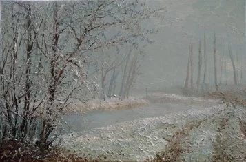 Claudio Marangoni
L'ultima neve (olio su tela cm. 60 x 40)
