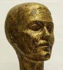 Umberto Mastroianni, Ritratto di donna 1939, scultura in bronzo cm 43x20x19