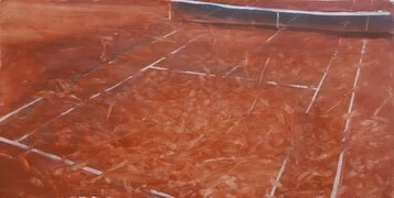 Velasco Vitali,Terra Rossa,2024, Olio su tela 50 x 100 cm, V64278